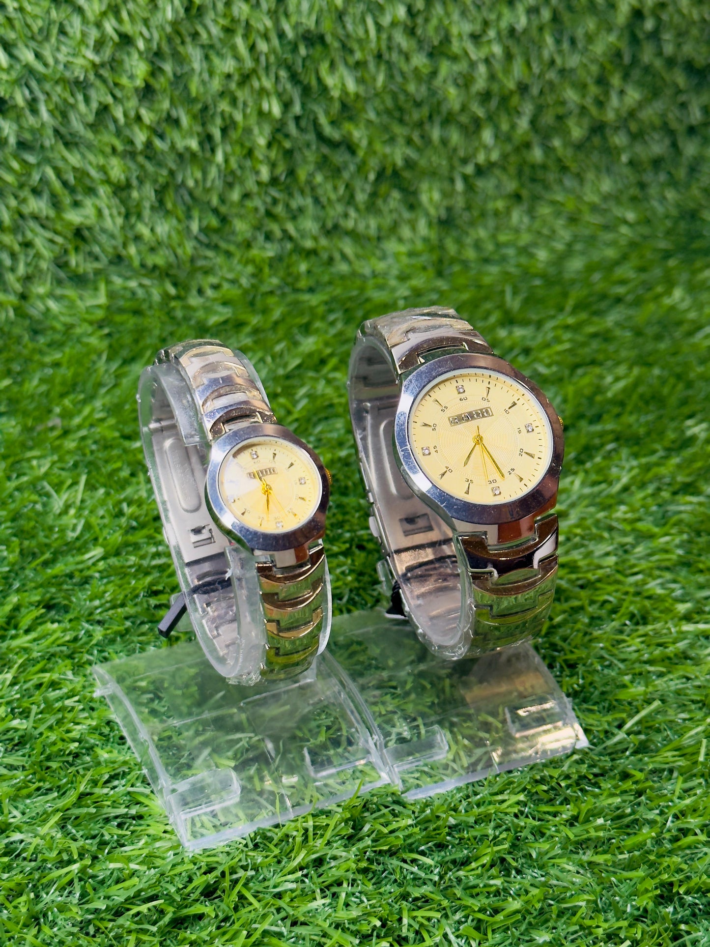 RADO couple watch jublie with white dial just