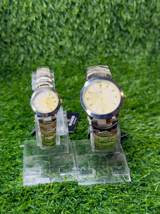 RADO couple watch jublie with white dial just