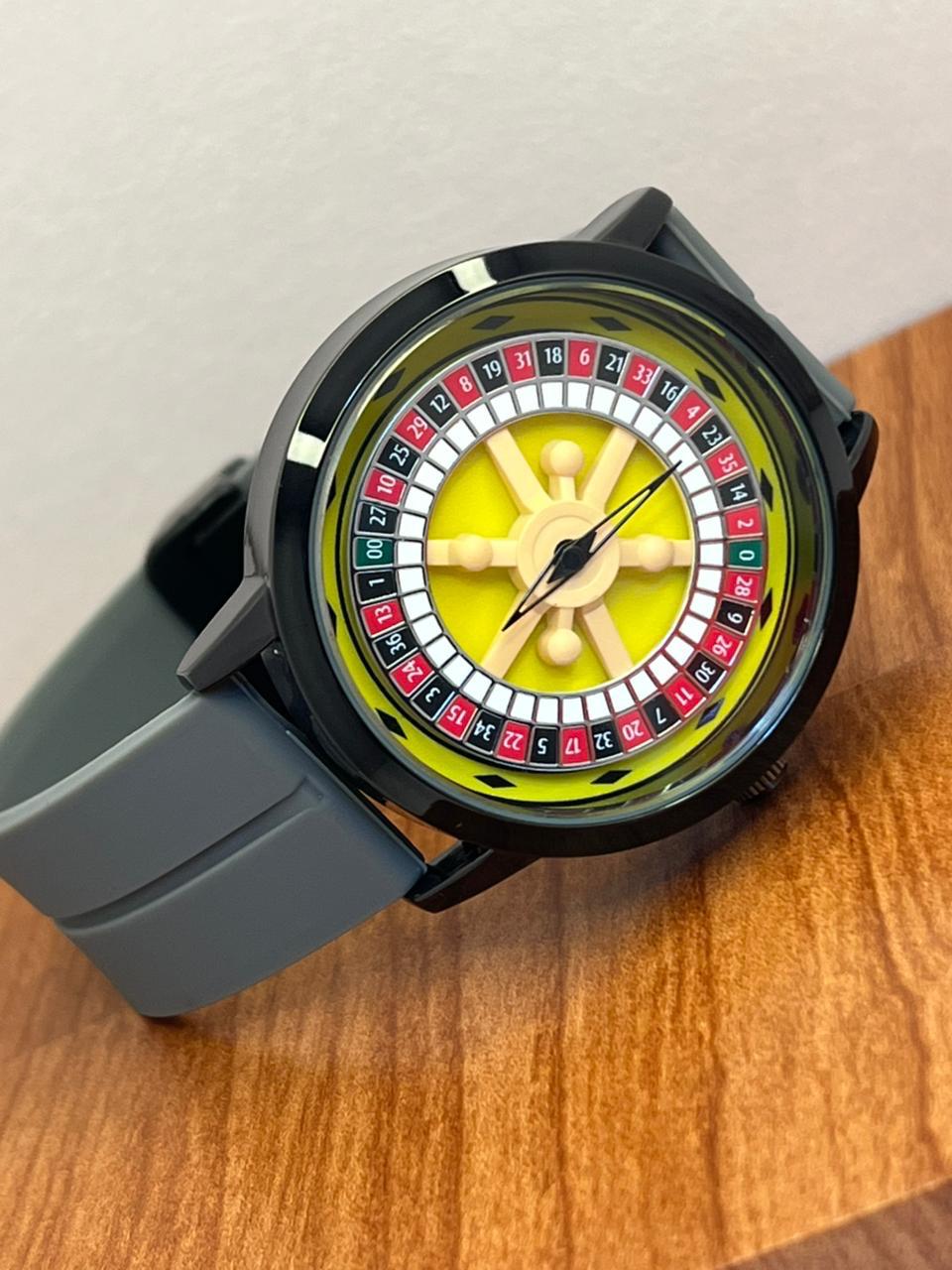 Casino Rotating Dial Trending Watch | Available in Multi Colors