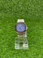 PP Silver with blue dial with date