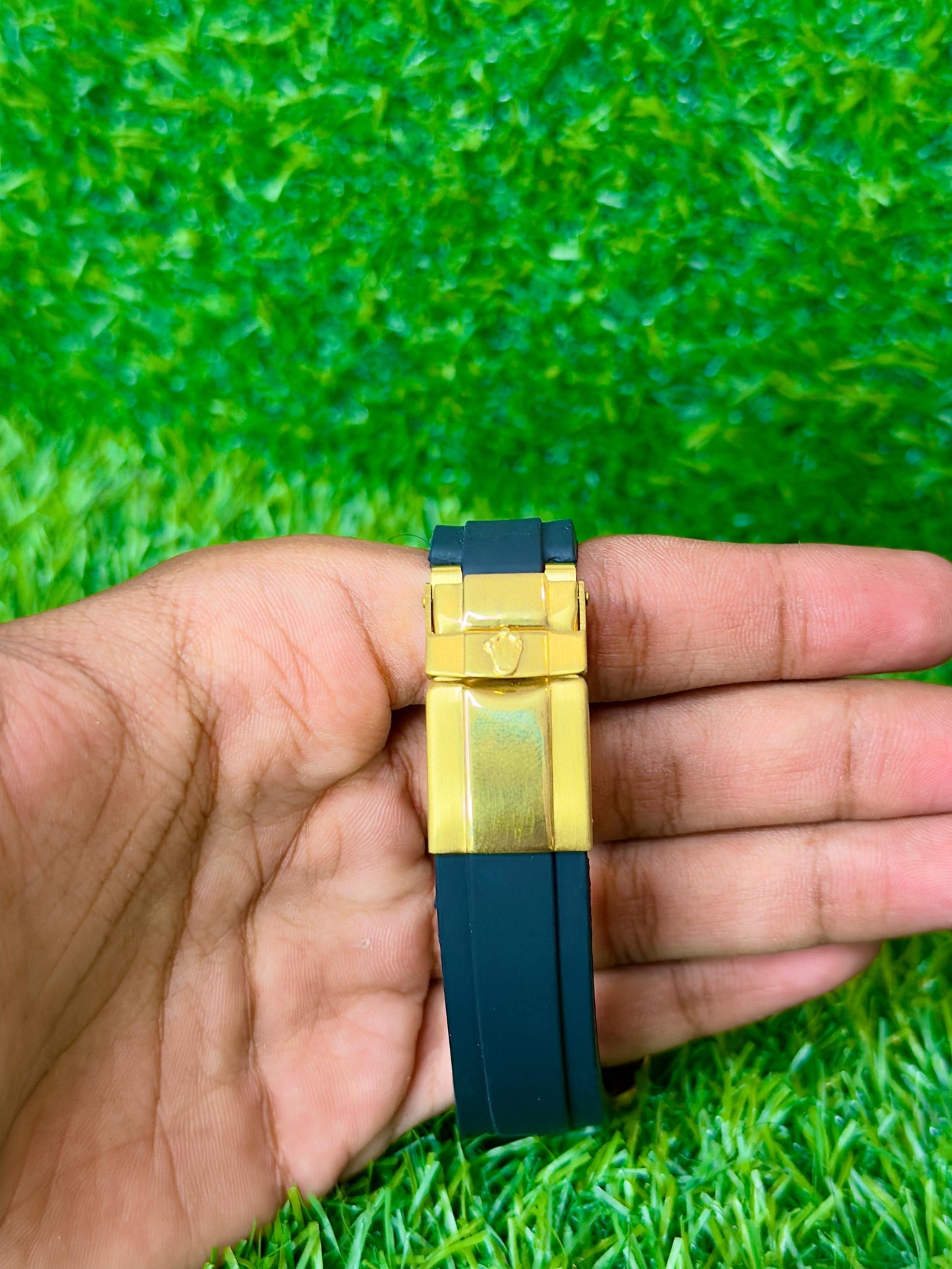 Rolex with Premium Golden Rotating Dial Watch