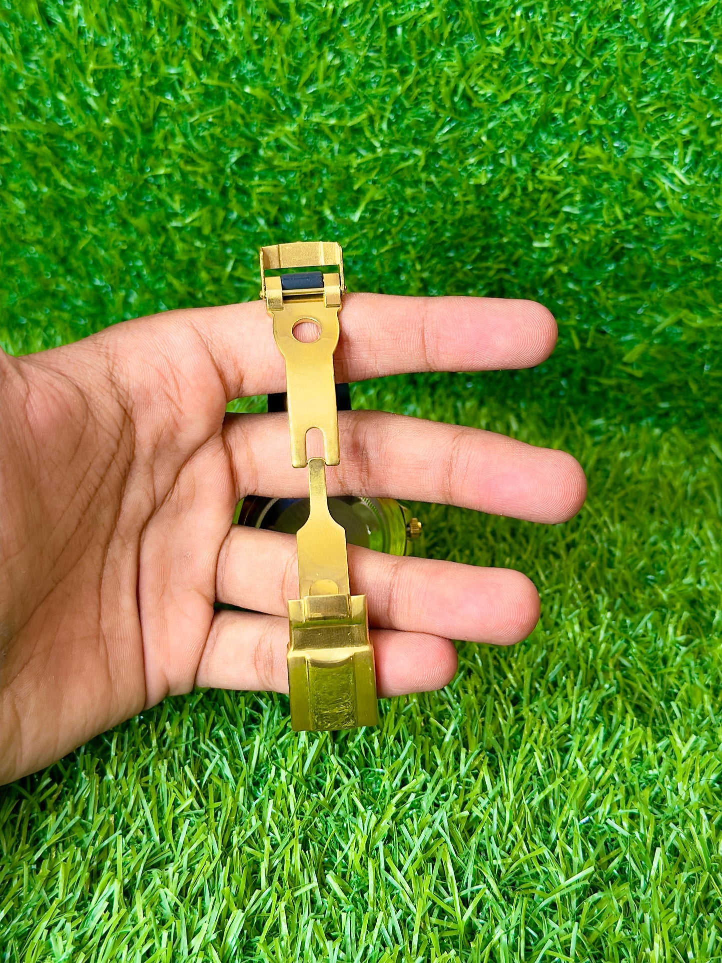 Rolex with Premium Golden Rotating Dial Watch