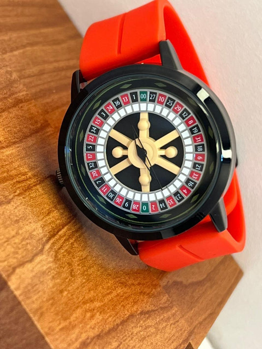 Casino Rotating Dial Trending Watch | Available in Multi Colors